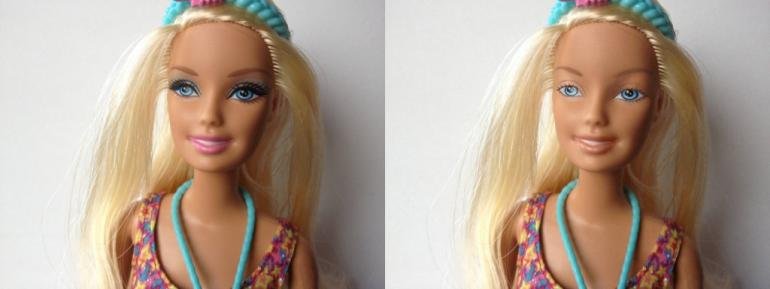 barbie-no-makeup